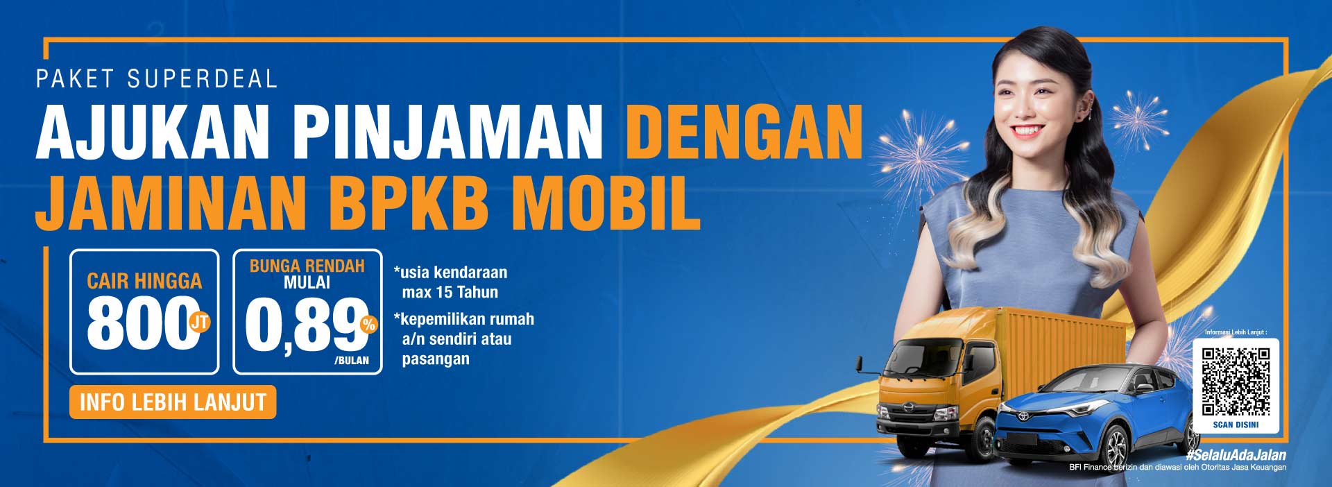 BFI Finance - Pinjaman Jaminan BPKB Dan Sertifikat Rumah